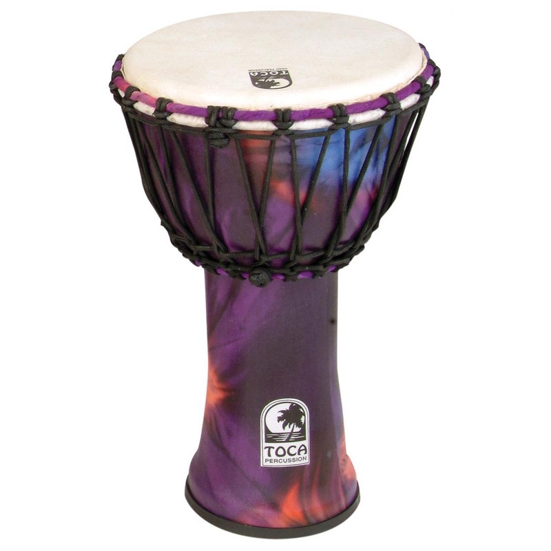 Toca Synergy Freestyle Djembe in Woodstock Purple