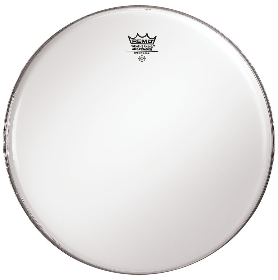 Remo Ambassador Smooth White Tom Tom Heads