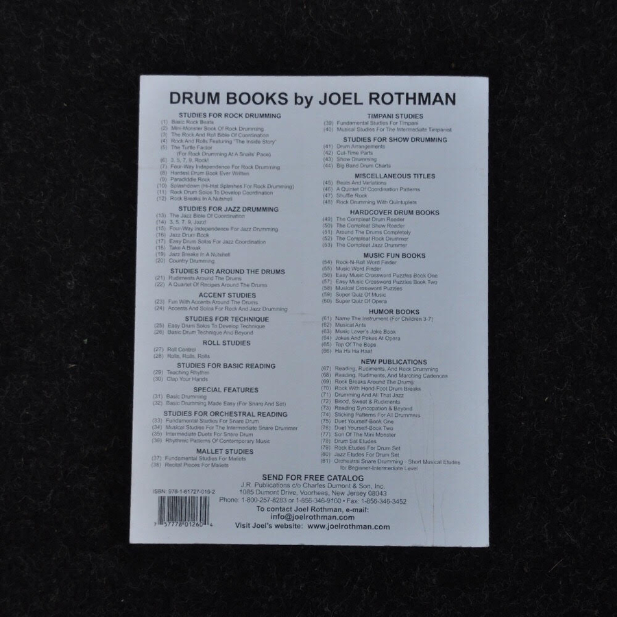 Joel Rothman's Basic Drumming - Revised and Expanded Edition - Drumshack