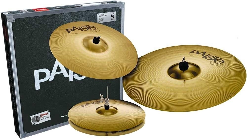 Paiste 101 Brass Universal Cymbal Box Set - 14/16/20