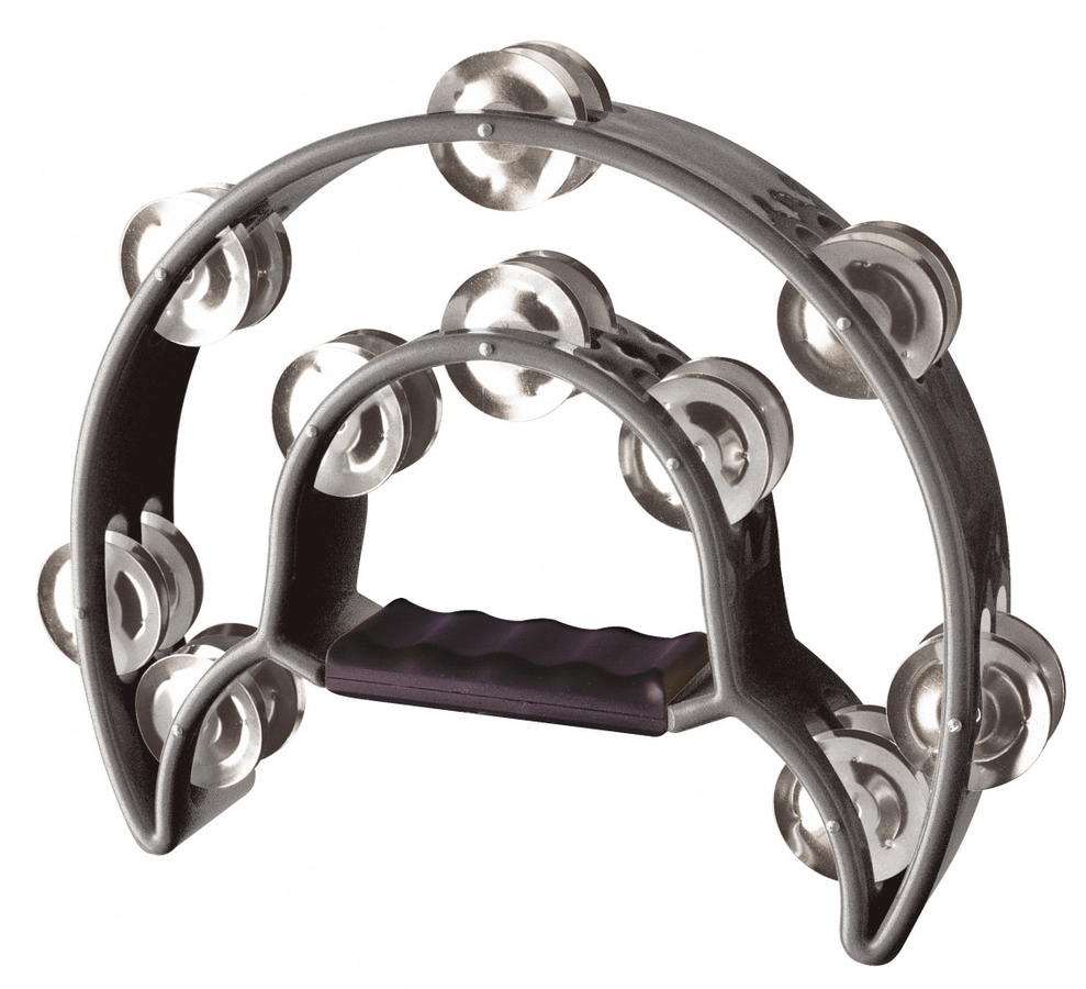 Stagg Double Row Tambourines with 20 jingles