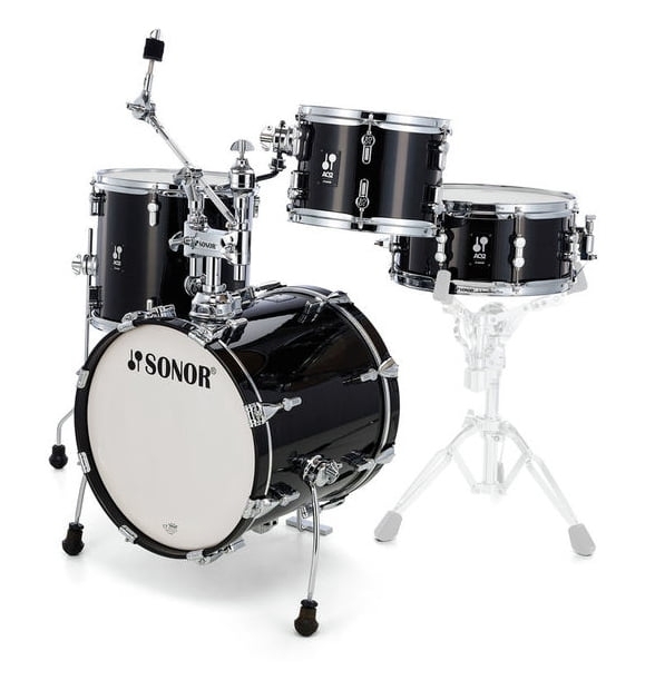 Sonor AQ2 Safari Set TSB Transparent Satin Black Drumshack