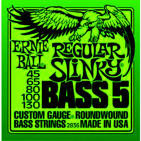 Ernie Ball 5 String Bass Guitar Strings