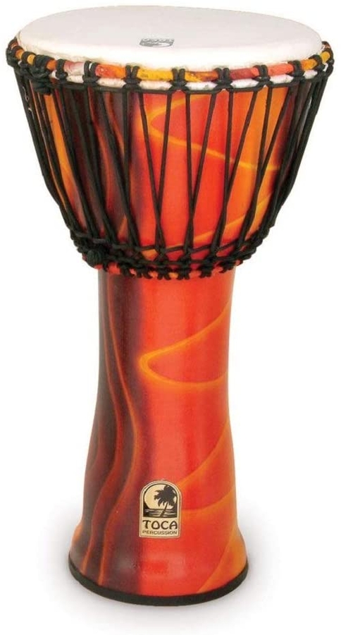 Toca Synergy Freestyle Djembe in Fiesta Finish