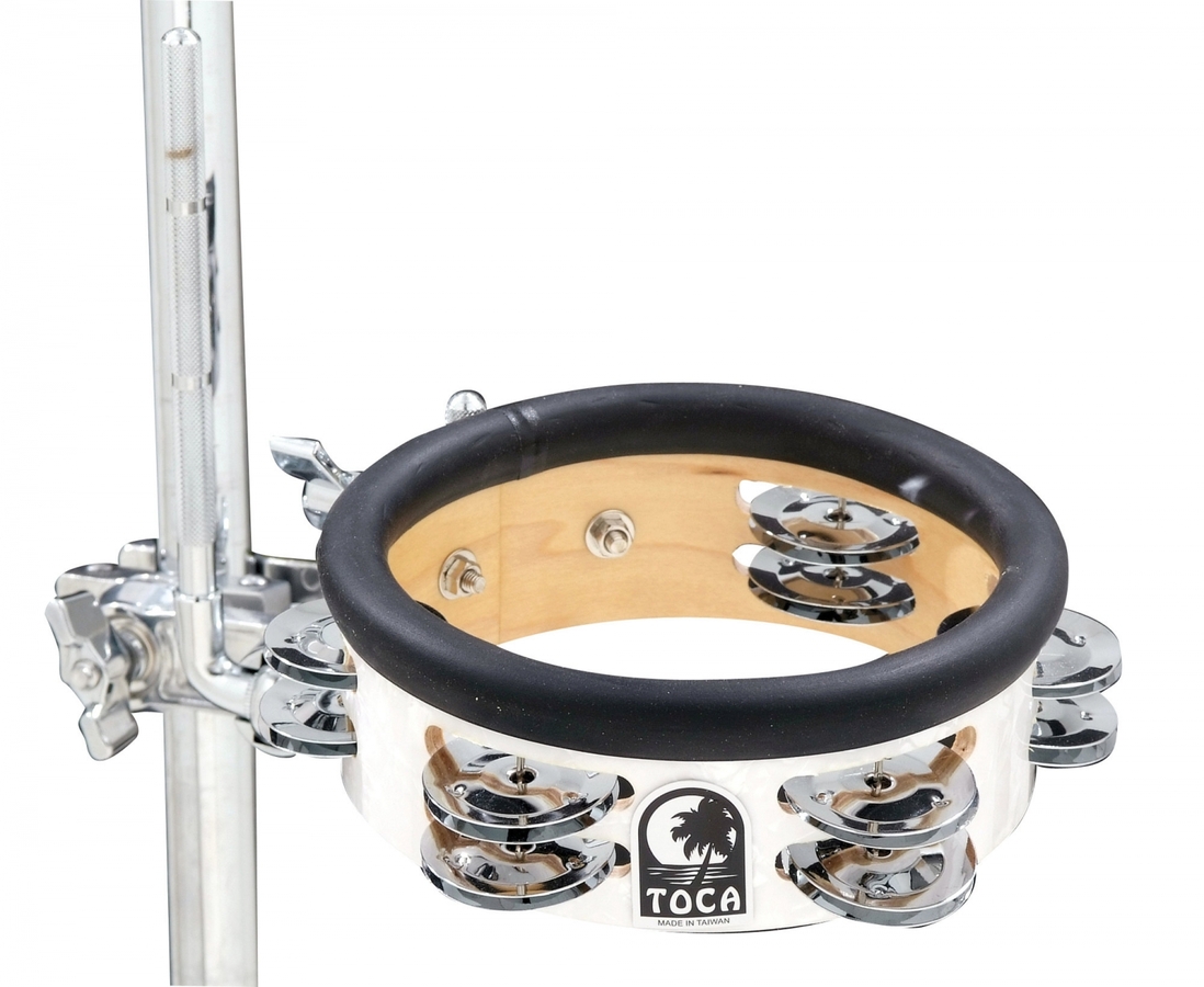 Toca Jingle-Hit Tambourine with Gibraltar® Mount