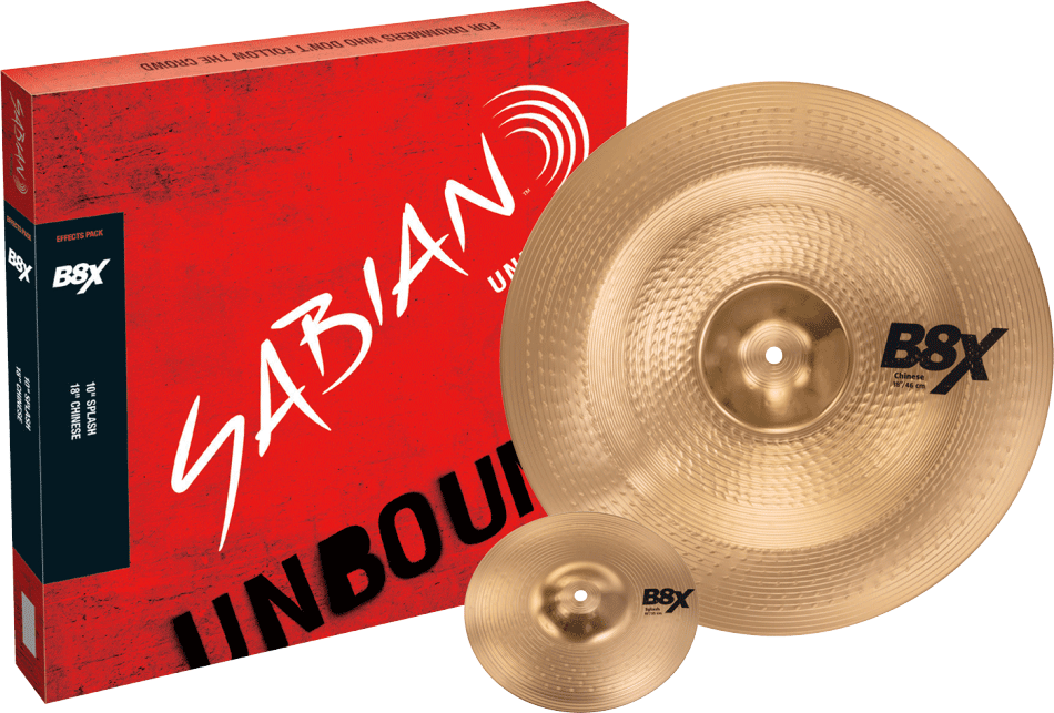 Sabian B8X 'Effects' Cymbal Box Set