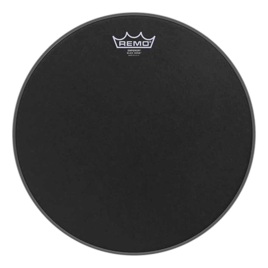 Remo Emperor Black Suede Snare & Tom Tom Drum Heads