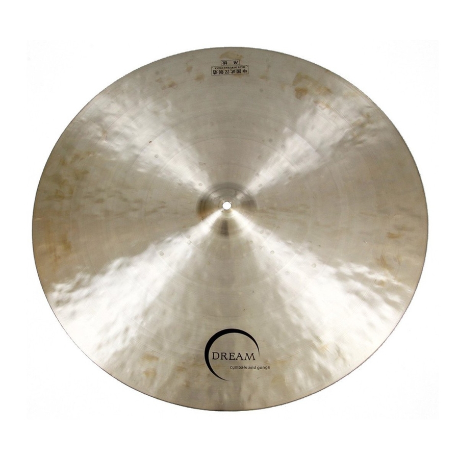 Dream Bliss 24" Small Bell Ride Cymbal