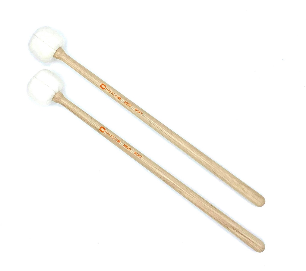 Chalklin ME20 Timpani Mallets (Sewn Felt Soft)