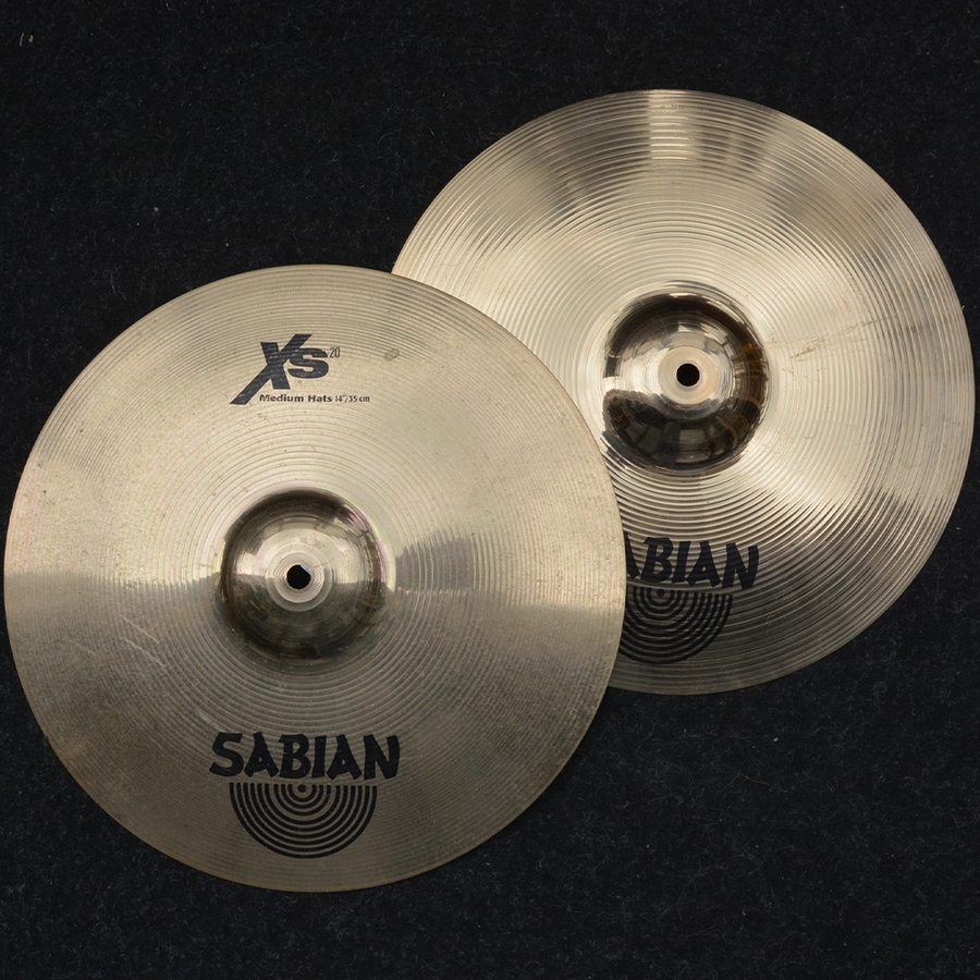 Sabian Xs20 14" Hihat Cymbals - 2nd Hand