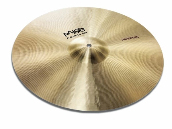 Paiste Formula 602 Paperthin Crash Cymbals