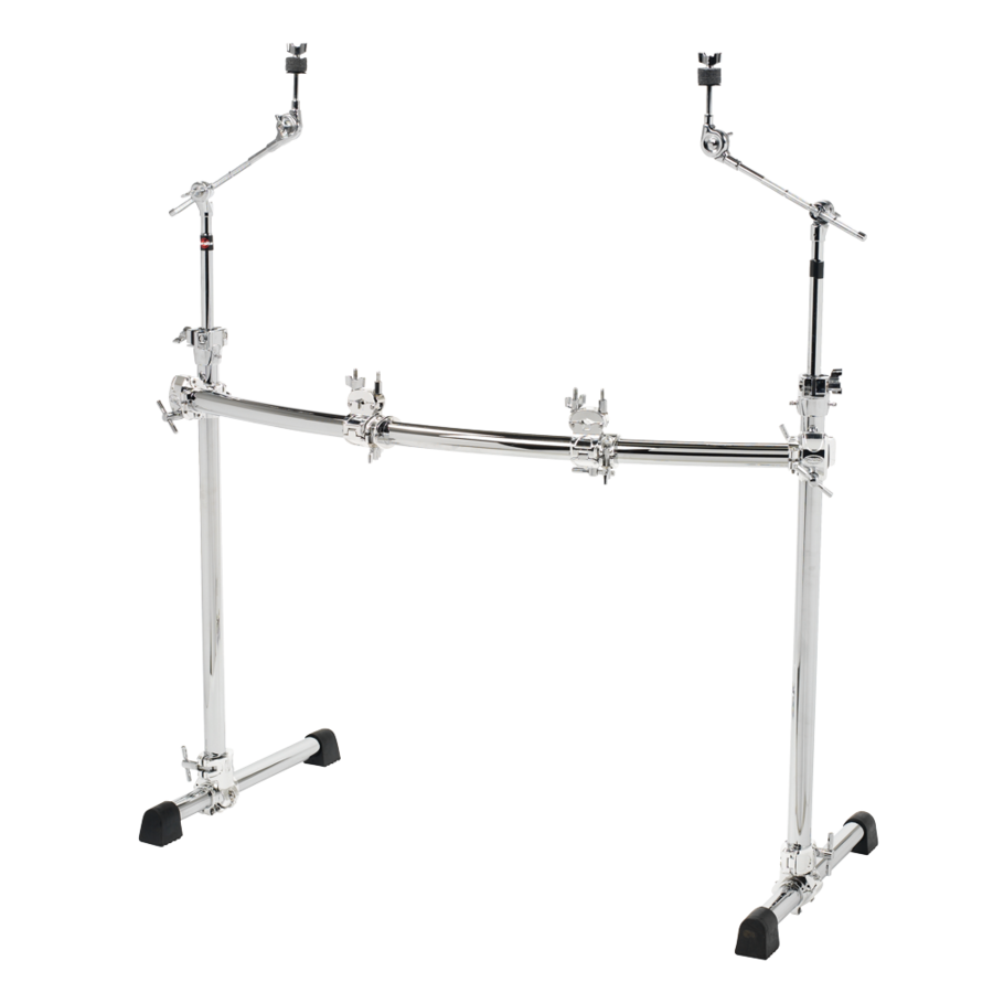 Gibraltar GSC302C Chrome Basic Rack w/Curved Front Bar, Chrome Clamps