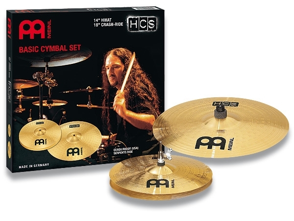 Meinl HCS Basic 14/18 Cymbal Set HCS1418
