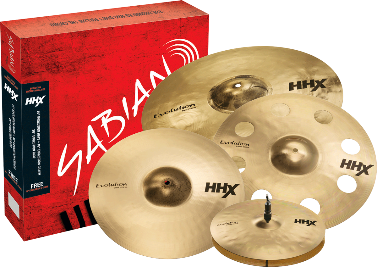 Sabian HHX Evolution Promotional Pack