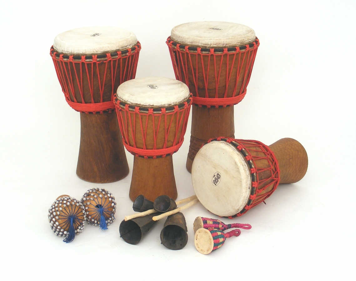 Djembe Drumming Kit - for 10 players 