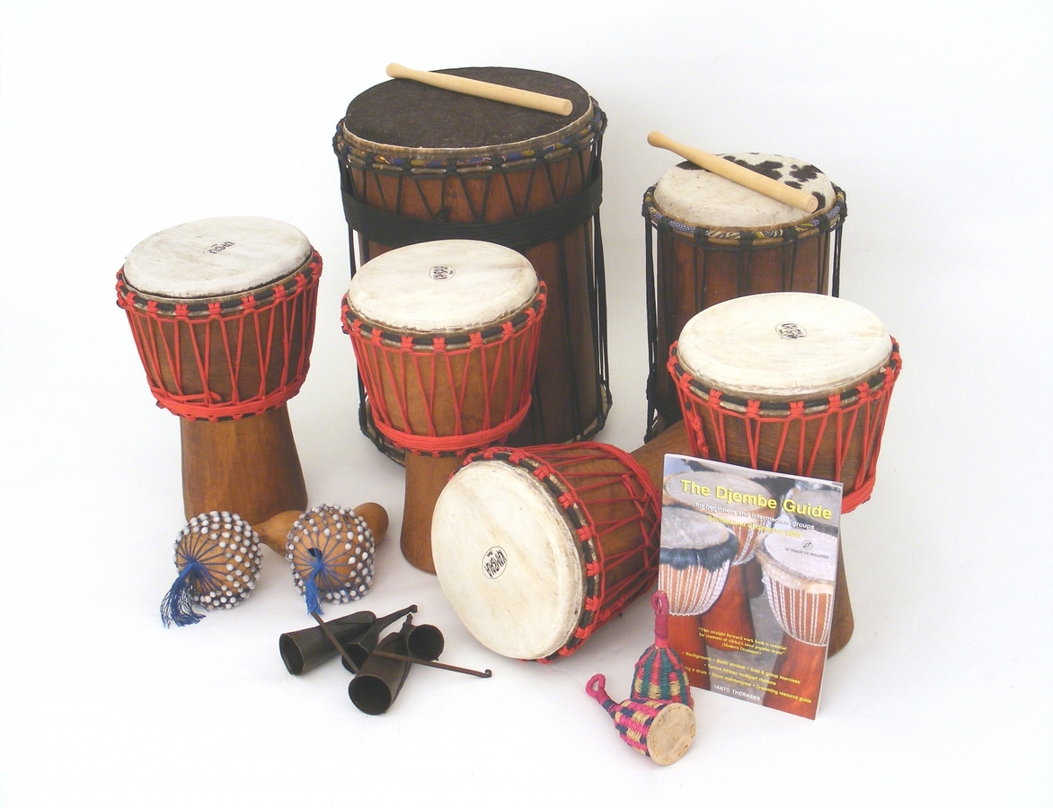 African Drumming Kit - for 12 younger players