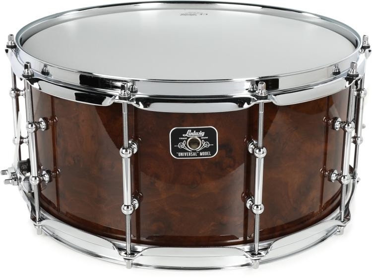 Ludwig Universal Walnut Snaredrum 14"X 6.5" LU6514WA