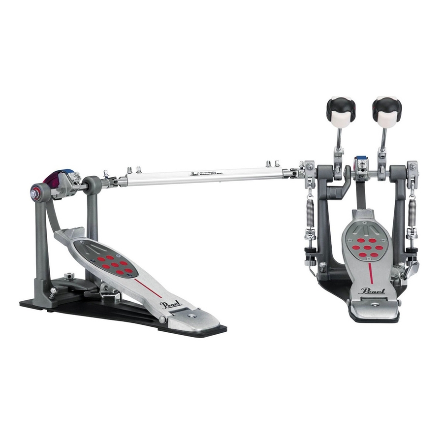 Pearl P-2052B Eliminator Redline Double Pedal, Belt Drive