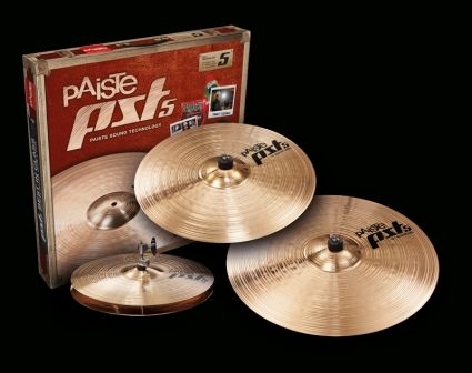 PAISTE PST 5 UNIVERSAL SET (14HH / 16CR / 20RD)