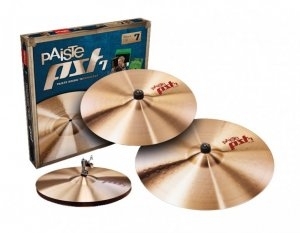 Paiste PST 7 Medium Universal Cymbal Set PST7BS3MED