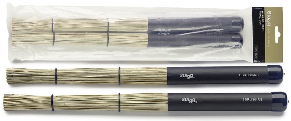 Stagg Straw Brushes SBRU35-RS