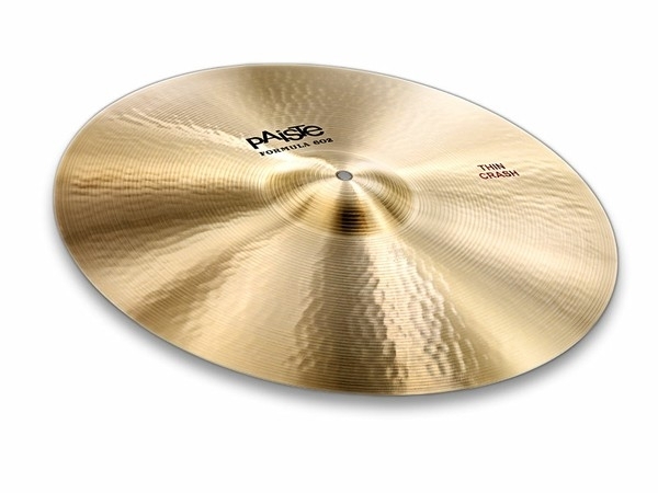 Paiste Formula 602 Thin Crash Cymbals