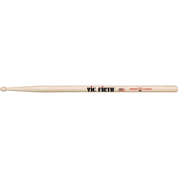 Vic Firth 2B American Classic Wood Tipped Drumsticks