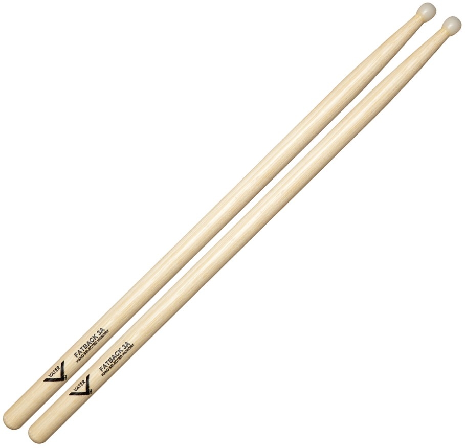 Vater VH3AN Fatback 3A Nylon Tip Drum Sticks