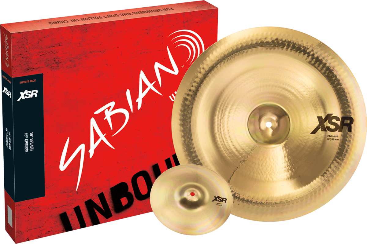 Sabian XSR Effects Cymbals Pack
