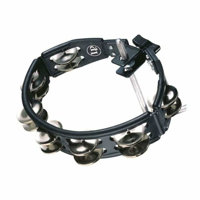 LP LP160 Cyclops Mountable Tambourine, Black