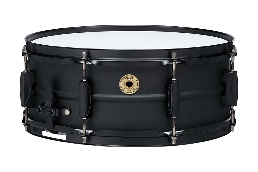 Tama Metalworks 14"x 5.5" Black Steel Snare Drum (BST1455BK)