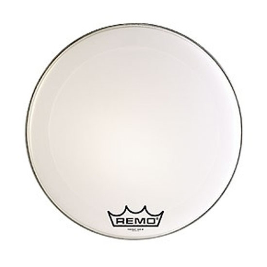Remo PowerMax Crimplock Ultra White Bass Drum Heads
