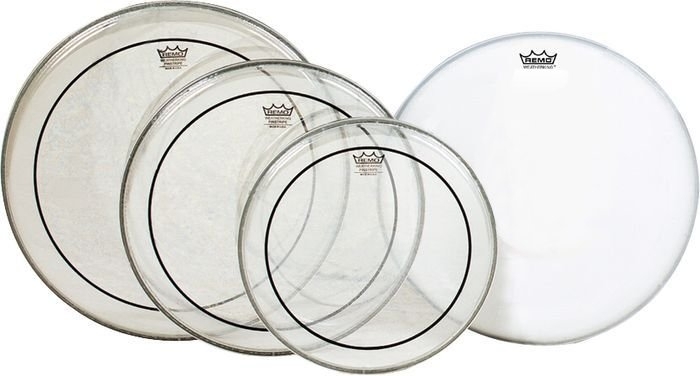 Remo Pinstripe Clear Pro Pack Drum Heads