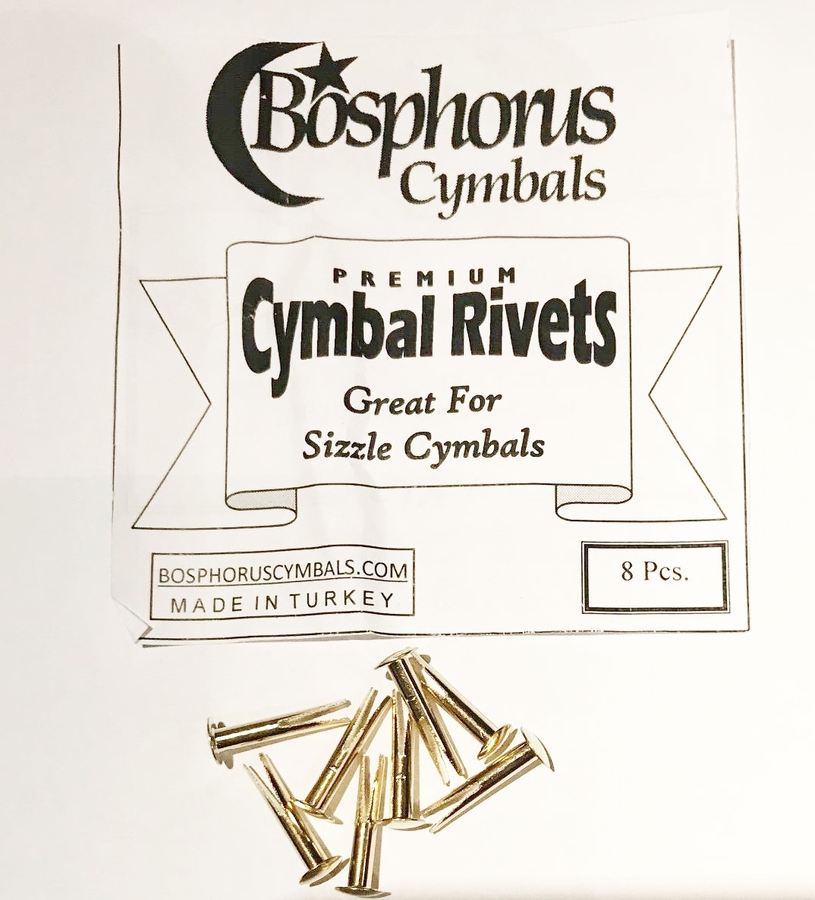 Bosphorus Brass Split Rivets (pack of 8)
