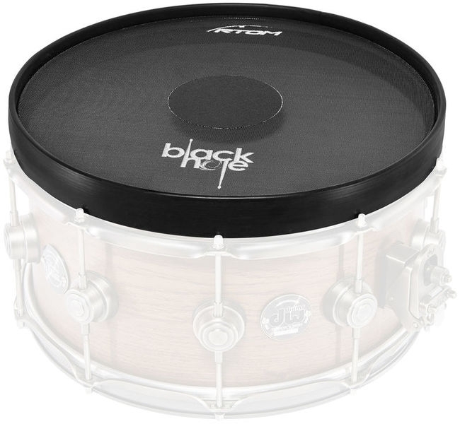 Rtom Black Hole Snap-on Mesh SNARE / TOM Practice Pad