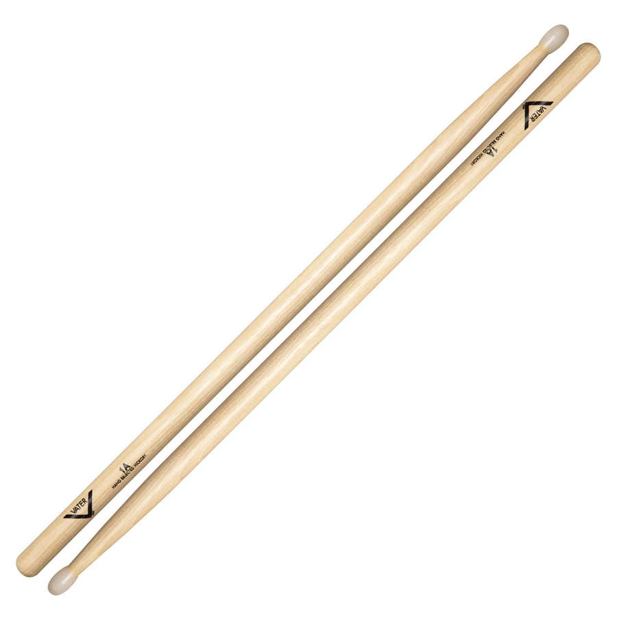 Vater VH1AN Hickory 1A Nylon Tip Drum Sticks