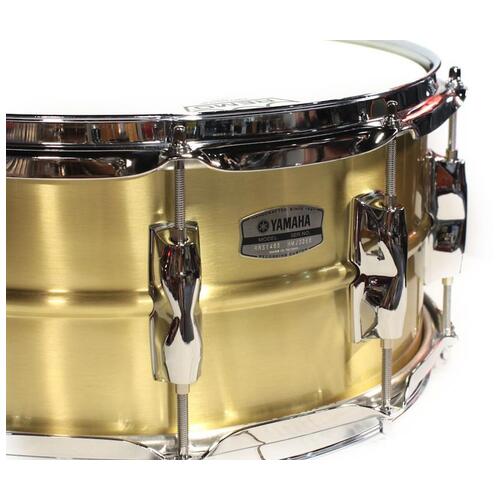Image 1 - Yamaha Recording Custom 14" x 6.5" Brass Snare Drum - RRS1465