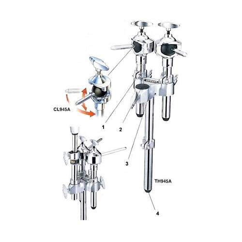 Image 1 - Yamaha TH945B Tom Holder (Triple Mount + 2 x Y.E.S.S. Holders)