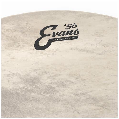 Image 4 - Evans 56 Calftone EQ4 Bass Drum Heads