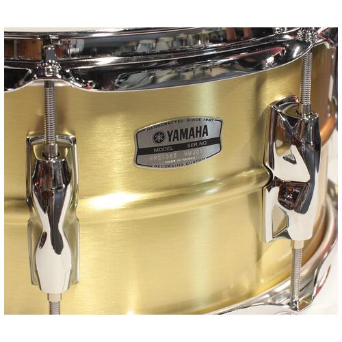 Image 1 - Yamaha Recording Custom 13" x 6.5" Brass Snare Drum - RRS1365
