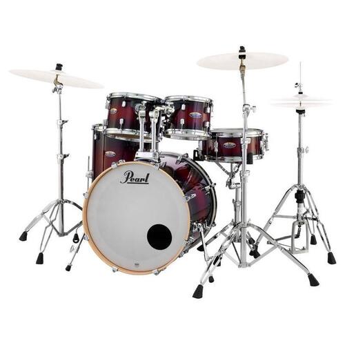 Image 1 - Pearl Decade Maple 20" Fusion 5 piece Shell Pack Gloss Deep Red Burst