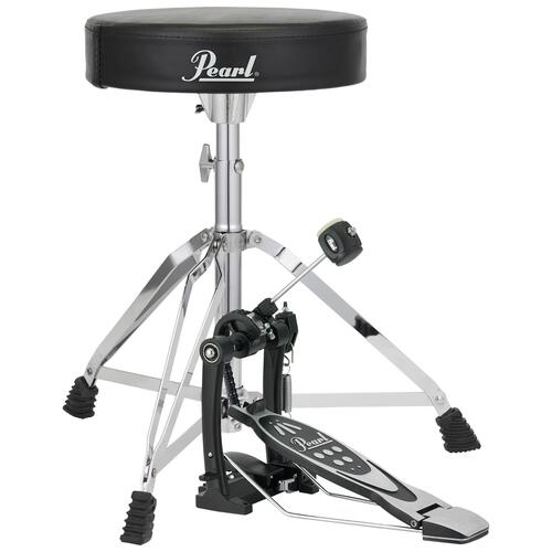 Image 1 - Pearl P-530 pedal & D-50 Drum Throne Pack