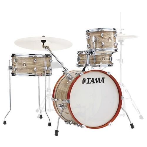 Image 1 - Tama Club Jam Kit Shell Pack, Cream Marble Wrap