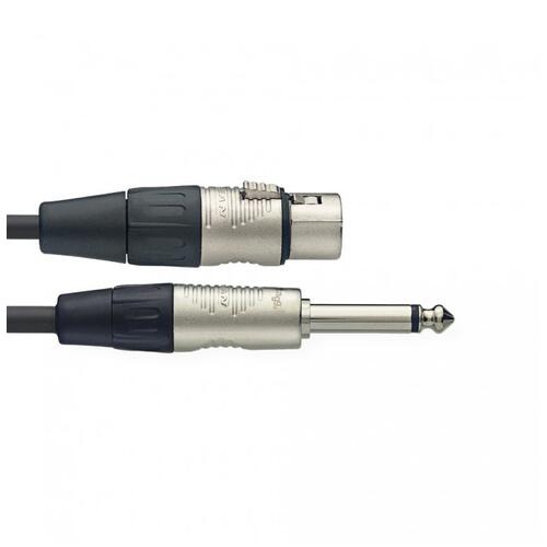 Image 2 - Stagg NGC Microphone Cable XLR [f] - 1/4" Jack mono [m] 3m/10' - Professional Series
