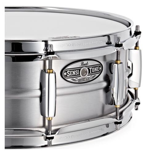 Image 2 - Pearl 14"x 5" Sensitone Heritage Alloy Aluminum Snare Drum