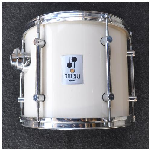 Sonor 13" x 11" Force 2000 Tom in White *2nd Hand*