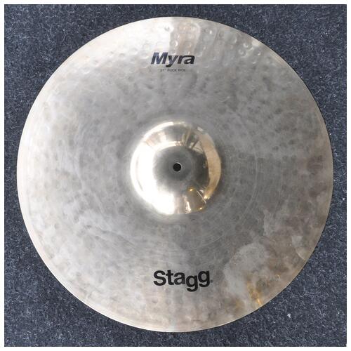 Image 1 - Stagg 21" Myra Rock Ride Cymbal *2nd Hand*