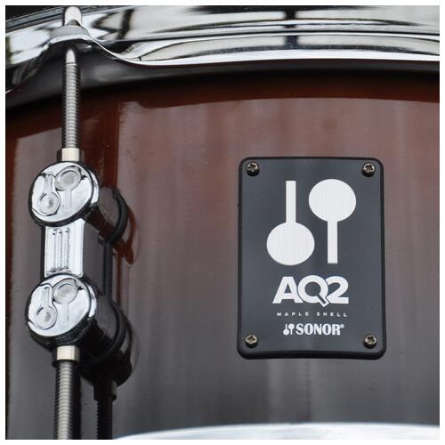 Image 2 - Sonor 14" x 6" AQ2 Snare Drum in Brown Fade Maple finish