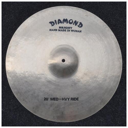 Image 1 - Diamond 20" Medium Heavy Ride Cymbal *2nd Hand*