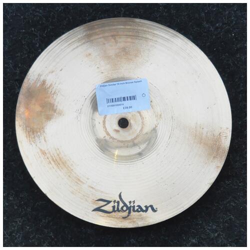Image 2 - Zildjian 10" Simitar Inch Bronze Splash Cymbal *2nd Hand*
